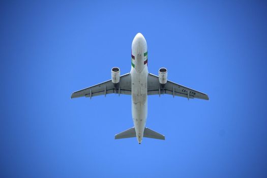 Amsterdam the Netherlands - October 15th, 2017: CS-TTN TAP - Air Portugal Airbus A319-100 takeoff from Aalsmeerbaan runway, Amsterdam Airport Schiphol