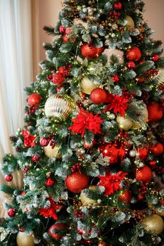 Christmas tree toys and Christmas presents