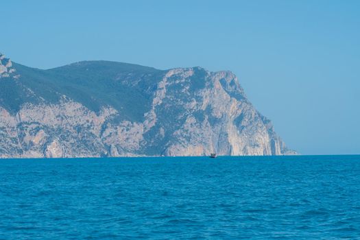 Mountains fortress bay balaklava cembalo crimea flying balaclava panorama port, concept shore summer from tourist and harbor blue, europe view. Crimean russia panoramic,