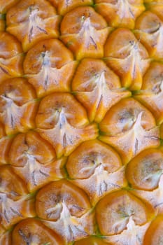 a texture background of ripe pineapple peel
