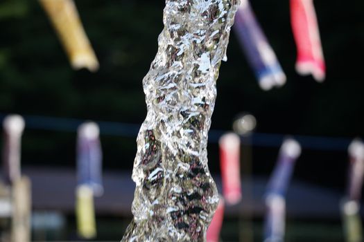 Water shaping. Shooting Location: Yokohama-city kanagawa prefecture