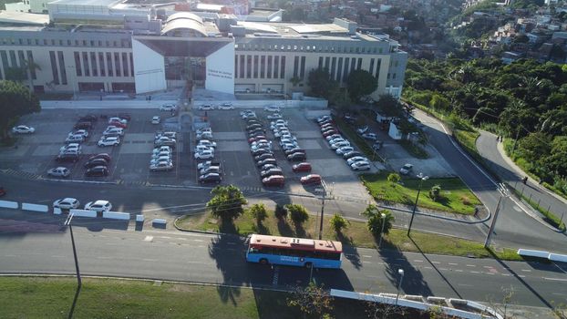 salvador, bahia, brazil - august 5, 2022: building of the Bahia Court of Justice in the city of Salvador.