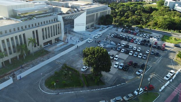 salvador, bahia, brazil - august 5, 2022: building of the Bahia Court of Justice in the city of Salvador.