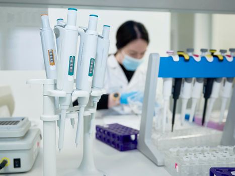 Laboratory of Genetic Biotechnology. Analysis of cell cultures for testing. Scientific and Practical Center for Pediatric Oncology.