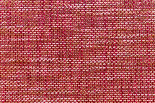 Color fabric texture close-up, sofa upholstery, thread surface background.