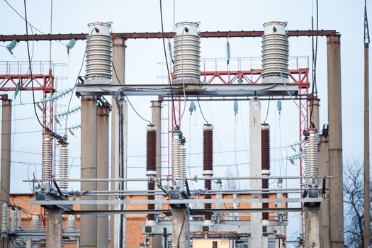 powerful power plant with old parts requiring replacement