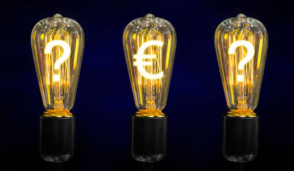 Beautiful retro luxury light lamp