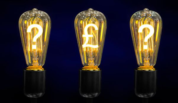 Beautiful retro luxury light lamp