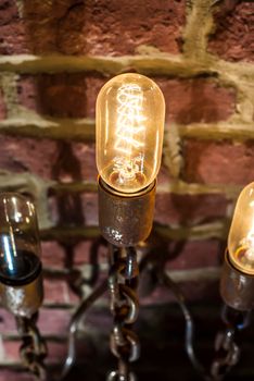 tungsten lamps , old fashion chandelier