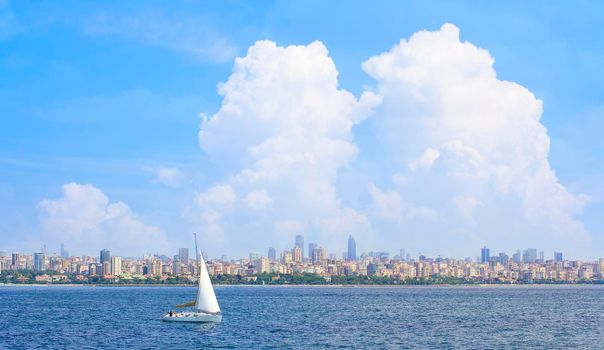 Istanbul the capital of Turkey, eastern tourist city.
