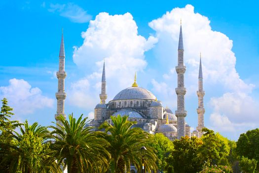 Sultan Ahmed Mosque (Blue Mosque), Istanbul, Turkey.
