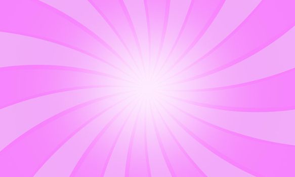 Vintage grunge pink radial lines background. Rectangle fight stamp for card. Retro graphic circus texture.