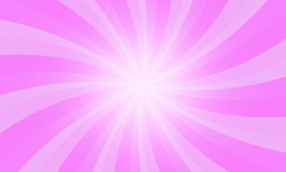 Vintage grunge pink radial lines background. Rectangle fight stamp for card. Retro graphic circus texture.