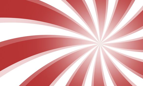 Vintage grunge red radial lines background. Rectangle fight stamp for card. Retro graphic circus  texture.