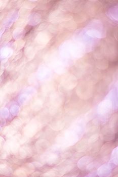 Pink bokeh. Abstract background. Defocused lights.