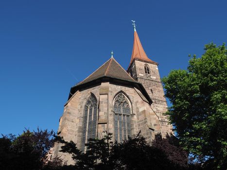 St Jakob, translation St James, evangelical lutheran church in Nuernberg, Germany