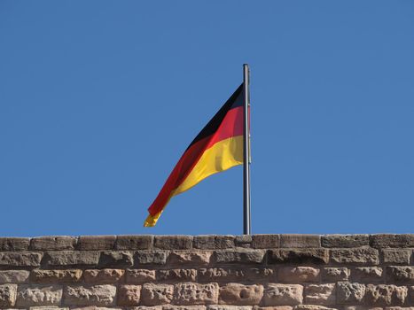 the German national flag of Germany, Europe