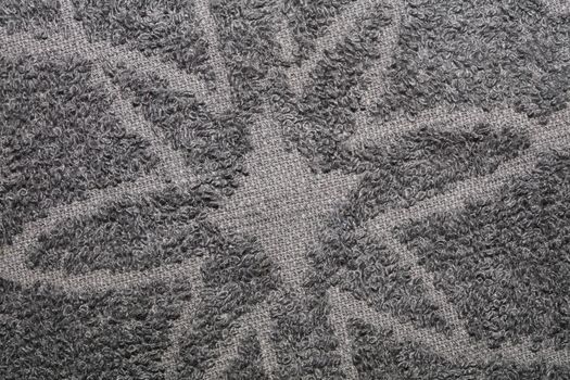 Grey shower towel textile close up background high quality big size prints