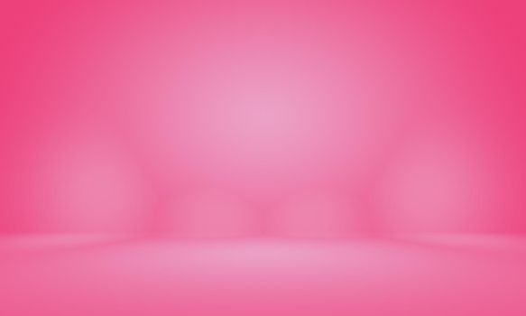 Abstract empty smooth light pink studio room background, Use as montage for product display,banner,template