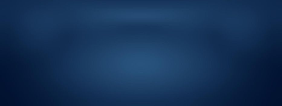 Abstract Smooth Dark blue with Black vignette Studio well use as background,business report,digital,website template,backdrop