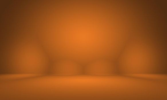 Abstract Smooth Orange background layout design,studio,room, web template ,Business report with smooth circle gradient color.