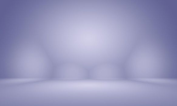 Studio Background Concept - abstract empty light gradient purple studio room background for product