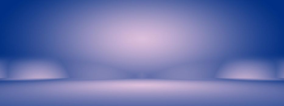 Studio Background Concept - abstract empty light gradient purple studio room background for product