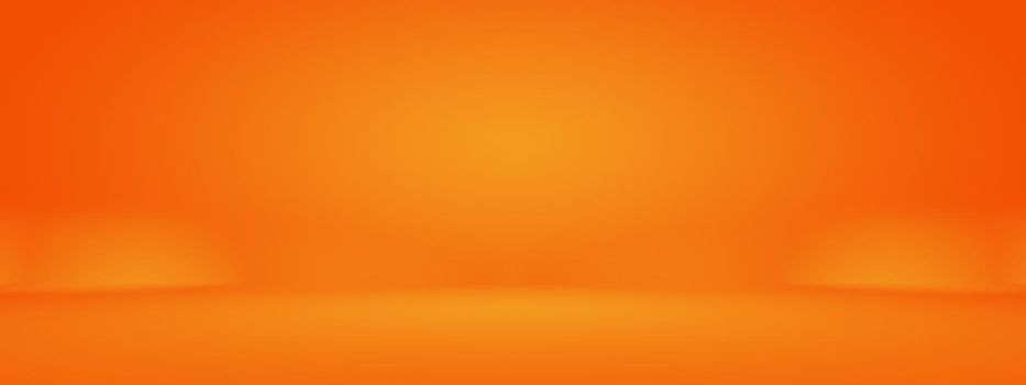 Abstract Smooth Orange background layout design,studio,room, web template ,Business report with smooth circle gradient color.