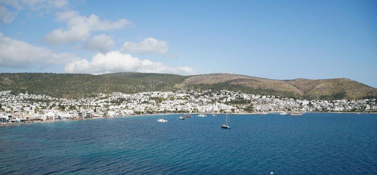 Bodrum Town in Aegean Coast of Turkey