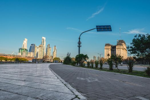 Skyline of Puerto madero Buenos Aires, Argentina, Juli 12 2022