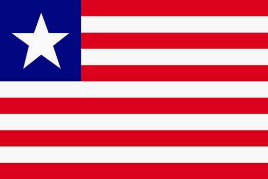 A Liberia flag background illustration large file red white blue stripes star