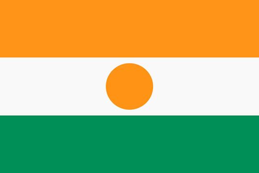 A Flag of Niger background illustration large file