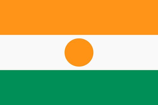 A Flag of Niger background illustration large file
