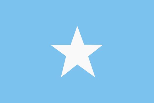 A Somalia background illustration large file white star blue