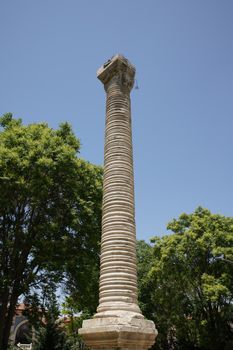 Column of Julianus in Ankara City, Turkey