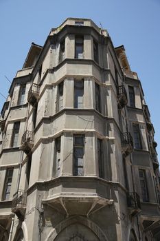 Abandoned building in Ankara City in Turkiye
