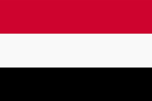 A flag of Yemen background illustration large file