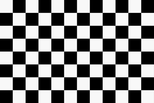 A chequered flag finish car race black white