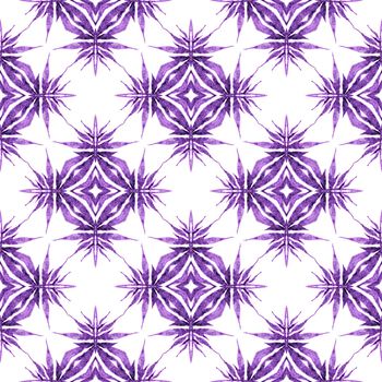 Arabesque hand drawn design. Purple worthy boho chic summer design. Oriental arabesque hand drawn border. Textile ready captivating print, swimwear fabric, wallpaper, wrapping.