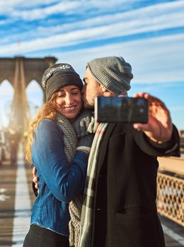 Making beautiful memories in a foreign country. an affectionate young couple enjoying their foreign getaway