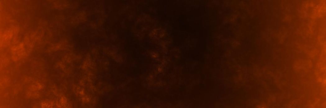 Abstract epic fire horizontal background with flame wave 