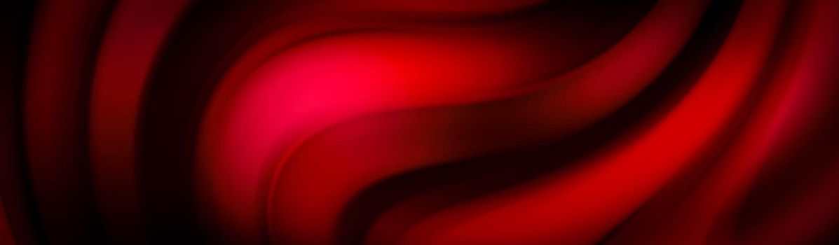 red horizontal dark waves background