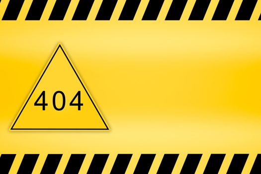 404 Not found error sign caution lines  backgrounds