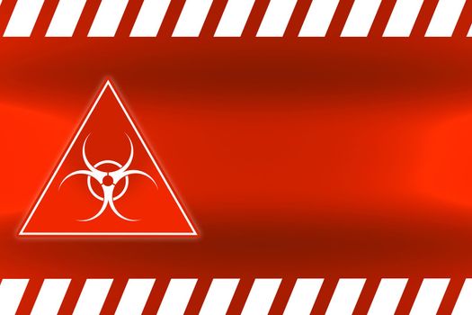 Danger ribbon and sign Attention biohazard and falling warning signs Caution tape restricted access safety and hazard stripes alert symbols