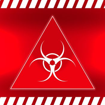 Danger ribbon and sign Attention biohazard and falling warning signs Caution tape restricted access safety and hazard stripes alert symbols