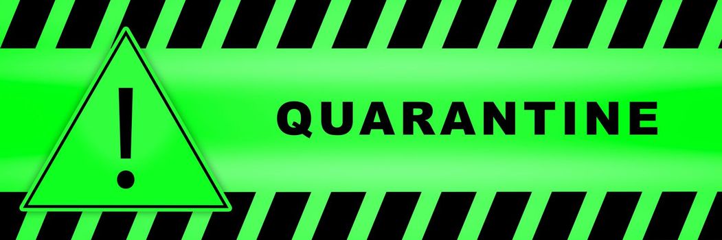 quarantine zone signbiohazard yellow caution attention of danger