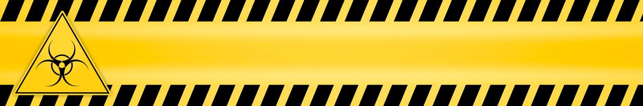 Danger ribbon and sign Attention biohazard and falling warning signs Caution tape restricted access safety and hazard stripes alert symbols
