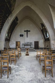 Urbex, abandoned old church somewhere in Belgium.