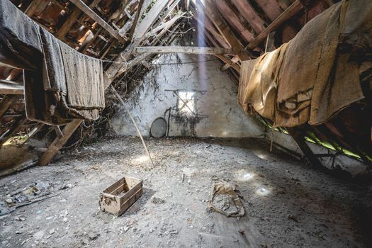 Urbex, Abandoned old farm somewhere in Belgium.