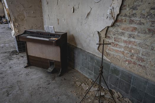 Urbex, abandoned old church somewhere in Belgium.